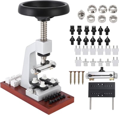 Cosensi - Watch Case Opener - Horloge gereedschap - Professioneel en gebruiksvriendelijk - Inclusief 6 accessoires - Voor het openen van horloges -...