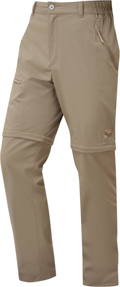 Sprayway Compass Convert Pant Men - Afritsbroek - Heren - Brownstone - Maat 52