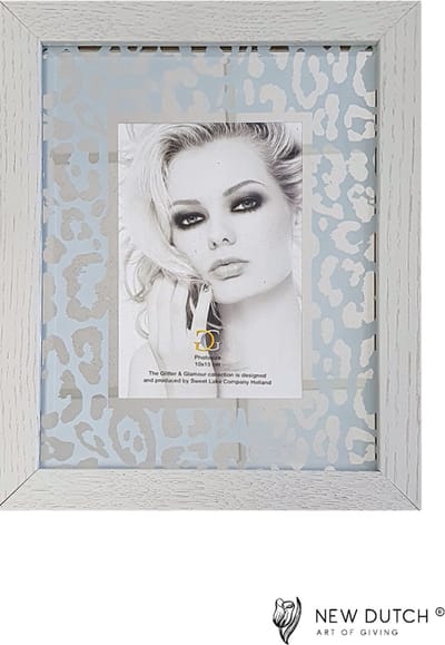 60030 - Fotolijst Panter Spiegel ( Fotomaat 10x15cm ) New Dutch