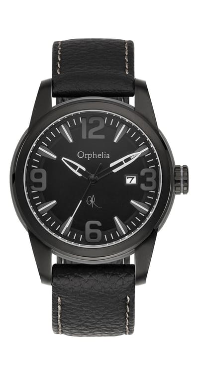 Orphelia 132-6711-44 - Horloge - Leder -  Roestvrij staal