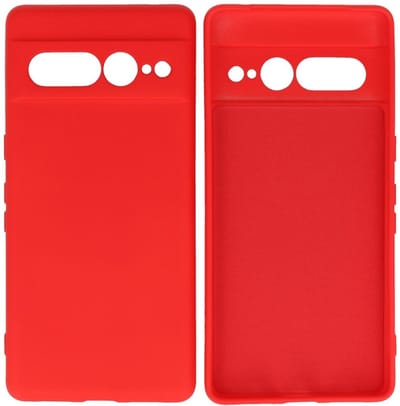 Hoesje Geschikt voor de Google Pixel 7 Pro - Fashion Backcover Hoesje - Colorful Telefoonhoesje - Rood