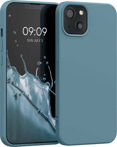 kwmobile telefoonhoesje geschikt voor Apple iPhone 13 - Hoesje voor smartphone - Back cover in Arctische nacht