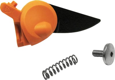 Origineel vervangend mes, veer en schroef voor Fiskars PowerGear X Bypass tuinschaar PX92, oranje/zwart, 1026275