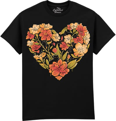 Wild Heart - Cats The Coloured House T-shirt XXL
