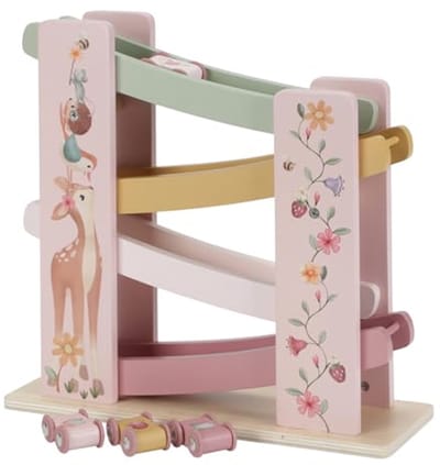Houten Ballenbaan - Feeën Tuin - Roze