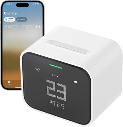 Fijnstofmeter - Luchtkwaliteitsmeter Voor Binnen - Co2 Meter - Sensor