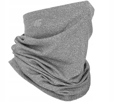 4F Unisex Sneldrogende Bandana/Halswarmer - Grijs Melange