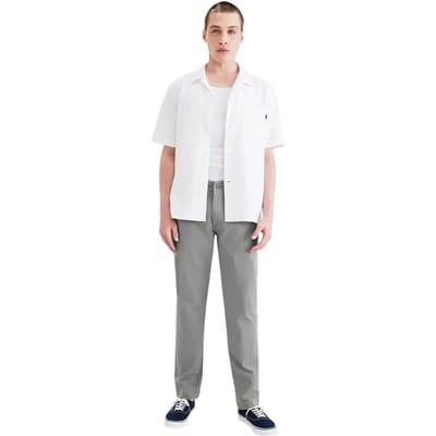 Dockers Smart 360 Flex California Slim Chino Broek Grijs 28 / 32 Man
