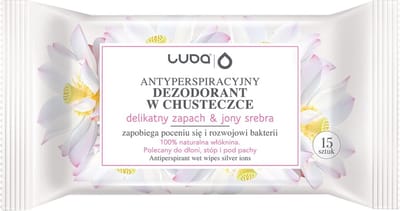 Antiperspiratiedoekjes Delicate geur & Zilver ionen 15st