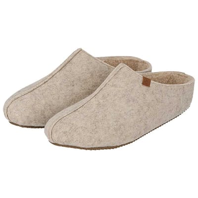 Apollo - Pantoffels heren - Vilt - Maat 41/46 - Instap Sloffen - Sloffen heren - Heren pantoffels