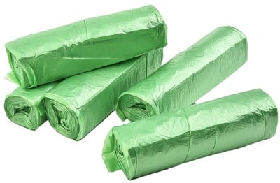 JHUBERS- Toilettas Draagbaar 5 Rollen - Toilettas Heavy Duty - Toilettas Maximaal 10kg - Toilettas Voor Reistoilet - Toilettas Composteerbaar - Toilettas Voor Draagbare Toiletten - Toilettasjes