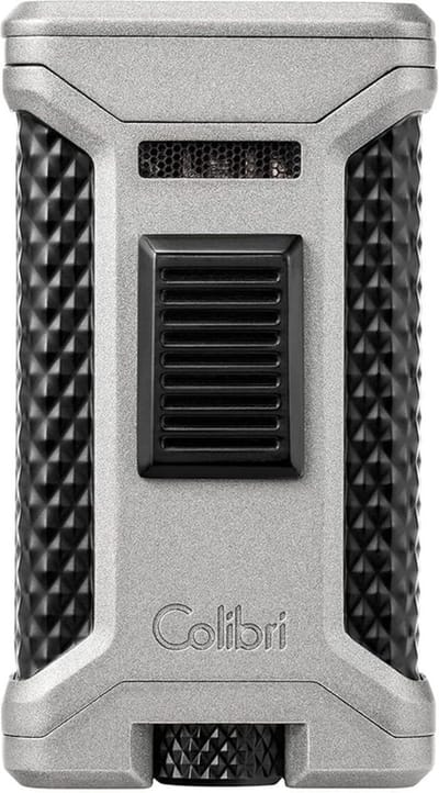 Colibri triple flame Ascari zwart-zilver aansteker