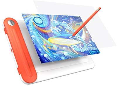 Bluetooth Tekentablet 8,5 inch met 8192 Niveaus en Penondersteuning voor Windows, Mac en Chrome