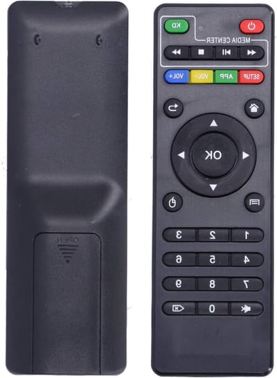 Draadloze Afstandsbediening voor Android TV Box, Vervangende Controller voor X96 Mini en Max, Geschikt voor Streaming en Multimedia