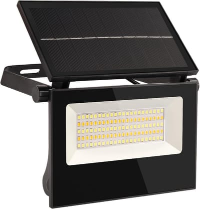 Tayire Zonnelampen voor buiten, met bewegingsmelder, 1200 mAh, 154 leds, 3 modi, IP65 weerbestendig, groothoekverlichting, heldere zonnelamp voor buiten, muur, tuin