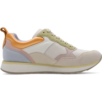 Tamaris dames sportschoenen 1-23741-43 402 damesschoenen M2374143 beige Comb