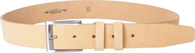 Bruine Timberlands Leren Riem Van 4 cm Breed – Dames Riem Of Heren Riem – Maat 110 (Taille tot 95 cm)