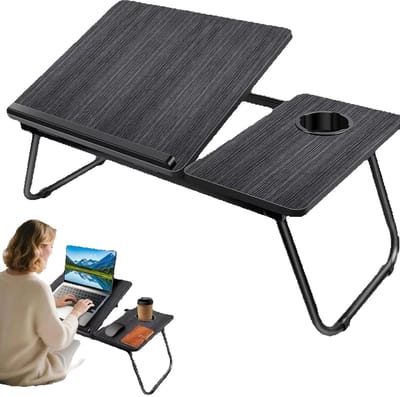 HomeGoodies - Laptoptafel - Ontbijttafel - Banktafel - Bedtafel - Opvouwbaar - Lichtgewicht - Voor laptop, lezen, eten & werken