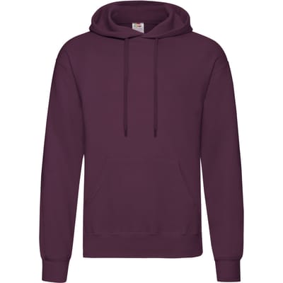 Fruit of the Loom Heren Klassieke Hoodie (Bourgondië)