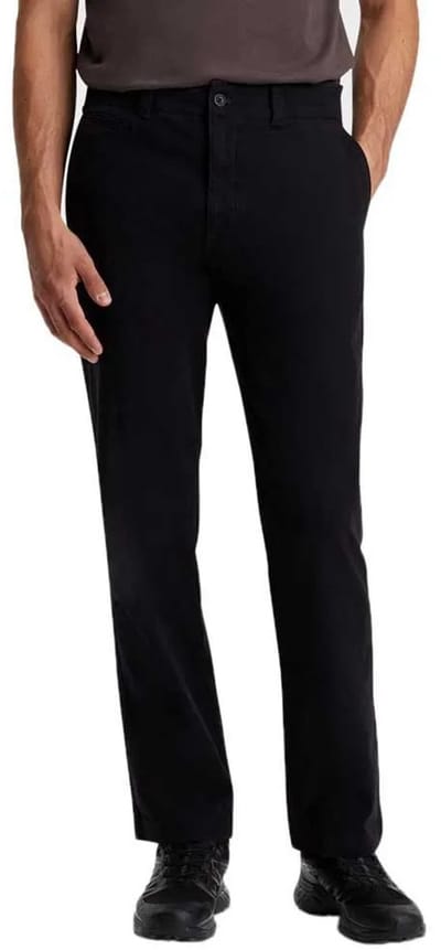 Dockers Cali Khaki 360 Straight Fit Chino Broek Zwart 30 / 34 Man