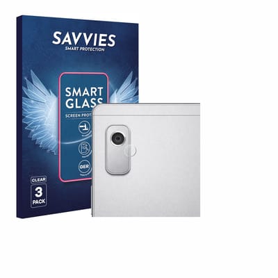 3 Stuks Savvies Screenprotector - geschikt voor Lenovo Tab M9 (ALLEEN Camera Lens) - beschermfolie glas transparant