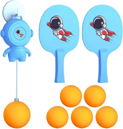 Deur Tafeltennis Set - Tafeltennis Trainer - Coördinatie Verbeteren - In Hoogte Verstelbaar - 198 x 15 x 63 cm