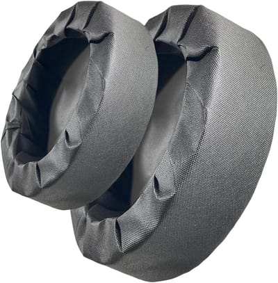 Vijver plantenbakken - Waterplant manden - Vijver decoratie - Wortelbescherming vis - 27 x 27 x 8 cm - Zwart