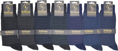 Heren sokken - 6 paar - dunne sokken - 100% katoen - Egyptische katoen - naadloos - assortiment kleuren - heren maat 39/42