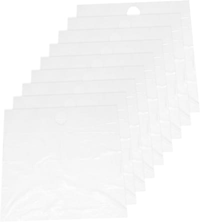 Baardvanger Vellen - Scheeropvang Mat - Scheren en Trimmen - Wegwerpbaar en Zonder Knoeien - 65 x 65 cm - Transparant