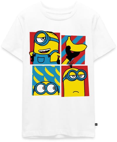 Minion Stuart Bob Kevin Humor Premium T-Shirt Tiener