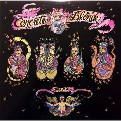 LP Plaat CONCRETE BLONDE Free IRS82001 I.R.S. 1989 US Rock Gebruikt