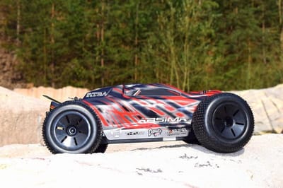 Absima - Afstandsbestuurbare Auto RTR "Ready To Run" inclusief zender -  RC "Truggy" 1:10 - 12223
