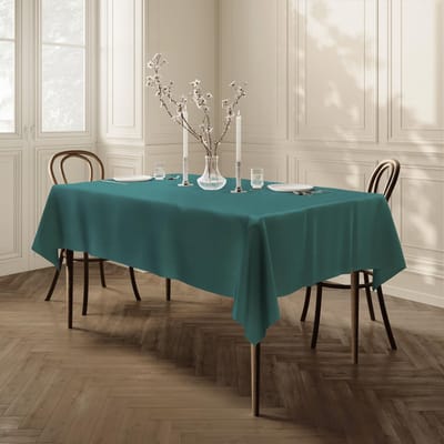 Dailygoods- Tafelkleed 150 x 300 cm - Onderhoudsvriendelijk - Polyester - Effen - Tijdloos design - Geschikt voor elke gelegenheid - Tafelbedekking