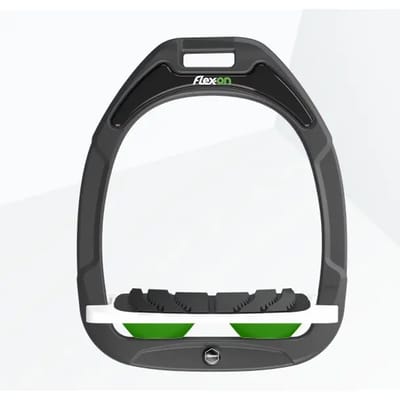 Incliné Grip Steunen Antraciet/Wit/Groen Flex-On Green Composite
