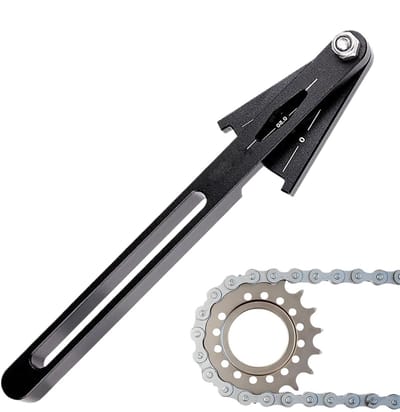 Fietsketting Tool - Kettingmeter - Onderhoud Fiets - Nauwkeurige Slijtage Meting - 13.4 cm - Zwart