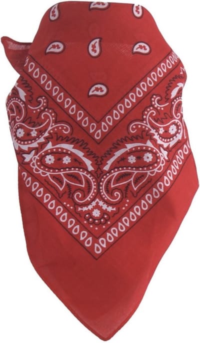 Knaak Boerenzakdoek Rood - 1 Luxe Zakdoek - 55 x 55 cm - Katoen
