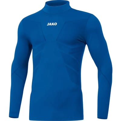 Jako Comfort 2.0 Shirt Opstaande Kraag Kinderen - Sportroyal | Maat: 128-140