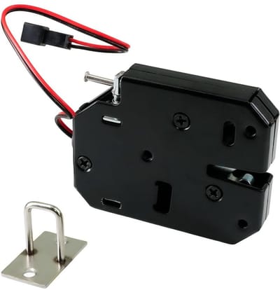 Dailygoods - DC 12V Elektroslot zonder Detectieschakelaar voor Kastlade en Deur