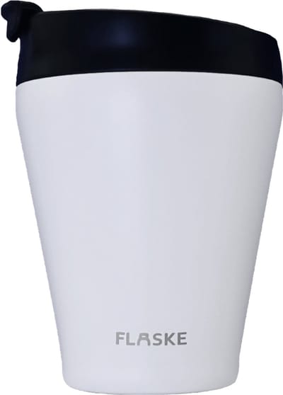 FLASKE Koffiebeker Coffee Cup 200ML - Ice - RVS Koffiebeker to Go van 200ML