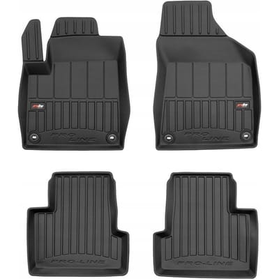 Frogum 3D Pro-Line - Automatmatten - Geschikt voor Jeep Cherokee V 2013-2023 - TPE Rubber - 4-delig - Hoge rand 6cm