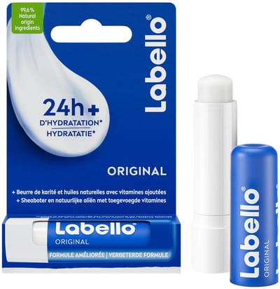 labello original 1 stuks lippenbalsem - lipbalsem - blauw - 4,8 gram - stick