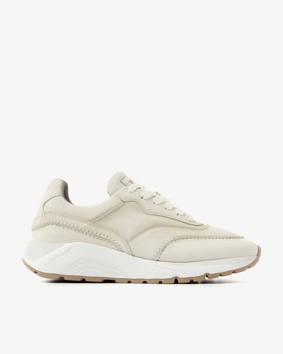 VIA VAI Owen Jimmy Sneakers Heren - Leer - Off-white