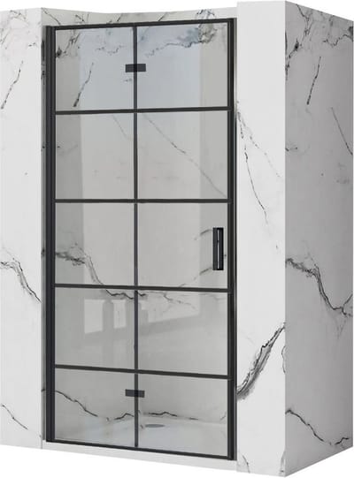 Rea Molier Black 100 - Douchedeur - 100 cm - Zwart