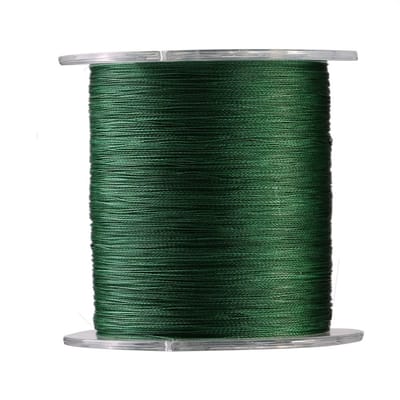 Dailygoods- Vislijn 300m - Gevlochten 4 Strengen - Super Sterk - Multifilament - Hoge Taaiheid - Grote Abrasie Bestendigheid - Visdraad