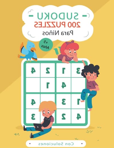 Sudoku Kinderboek - Logica Puzzels - Hersentraining Kinderen - 4x4 en 6x6 Grids - 204 Puzzels - Niet gespecificeerd