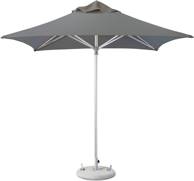Cape Umbrellas Semi-Automatische Parasol 250x250cm Antraciet