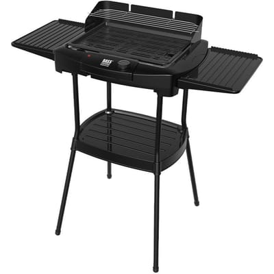 2 in 1 elektrische grill, vrijstaand en tafelmodel, 40 x 29 cm