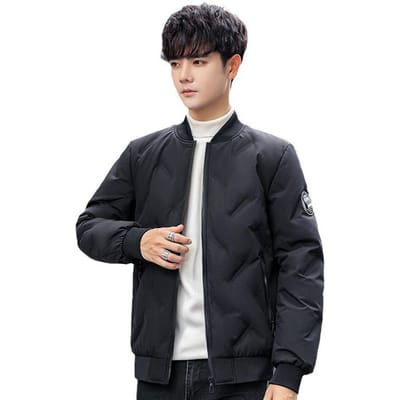 Nieuwe Warme Verdikte Winterjas Knappe Trendy Merk Korte Studenten Winterkleding XXXL