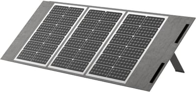 Newsmy Draagbaar Zonnepaneel-100W- Opvouwbaar Zonnepaneel - 24,3% Efficiëntie - IP65 Waterbestendig -Aansluiting - Noodpakket - Mobiele Telefoon Oplader - Tablet Oplader - USB-Lader - Camping - Camper - Solar Panel