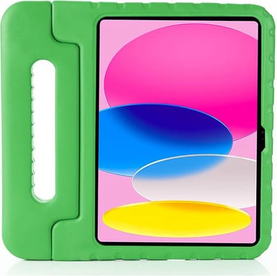 CaseBoutique Kinder Tablet Hoes hoesje geschikt voor iPad 10.9 (10e generatie) - Groen - EVA-foam